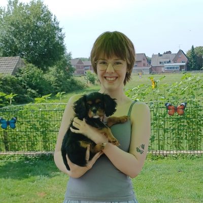 Sarah konnte es kaum erwarten ihre Malou abholen zu können.